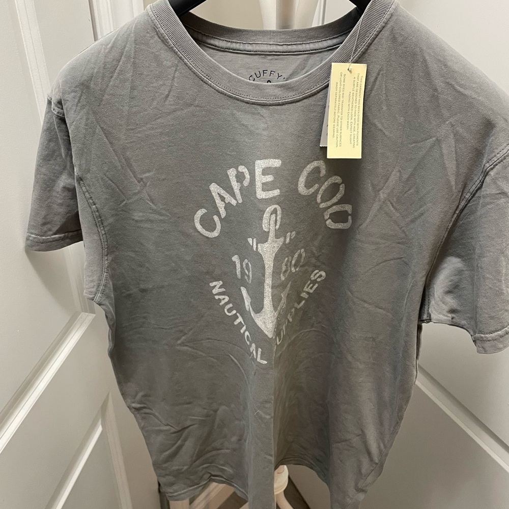 Gray Cape Cod Nautical Tshirt